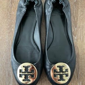 Tory Burch Minnie Ballet Flat Black